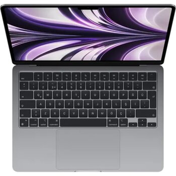 Apple MacBook Air MC7U4TU/A M2 16GB RAM 256GB SSD macOS 13 inç Uzay Grisi Laptop - Notebook