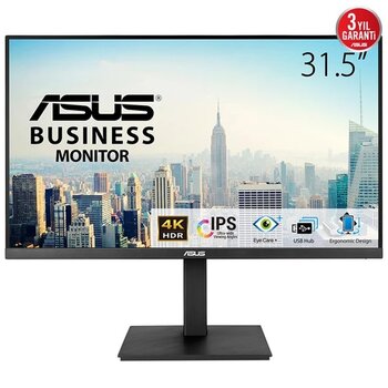 Asus 31.5" Ips Va32uqsb 4Ms 60Hz Hdmı-Dp Typec Kurumsal Monitör 3840X2160