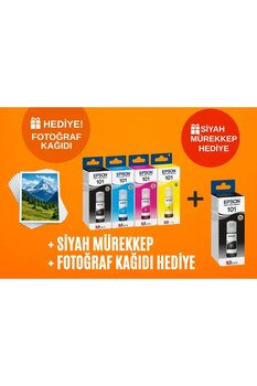 EPSON 101 Serisi 4lü Mürekkep Seti
