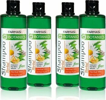Farmasi Botanics Herbal Mix Şampuan 4 X 500 Ml