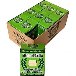 Mehmet Aydın Zeytinyağlı Defne Koli 950 gr 9 Adet Sabun