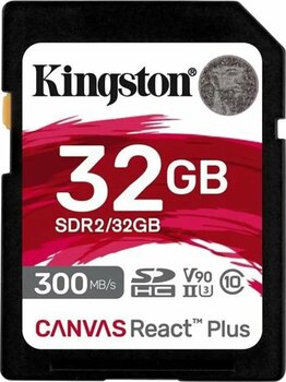 Kingston Canvas React Plus 32 GB Hafıza Kartı