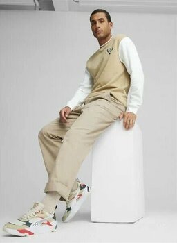 PUMA Trinity Desert Road Alpine Snow-White-Putty-Red Bağcıklı 44,5 Koşu ve Yürüyüş Ayakkabı