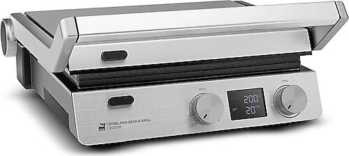 Karaca Compact Steel Pro Sear and Grill 2000 W Inox Izgara ve Tost Makinesi