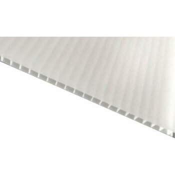 8 mm Policam Polikarbon Levha - Beyaz - 50 x 100 cm