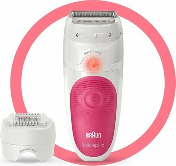 Braun Silk-Épil 5 5600 Sensosmart, Kablosuz, Islak&kuru, 3 Ek Parçalı, 2'si 1 Arada Epilatör