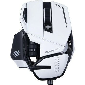 Mad Catz R.A.T. 6+ Kablolu 11 Tuş Beyaz 12000 DPI Mouse