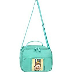 Kawaii Kore Tarzı Mint Yeşili Thermal Beslenme Çantası