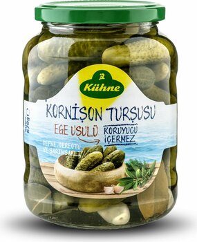 Kühne Ege Usulü Kornişon Turşu 670 Gr