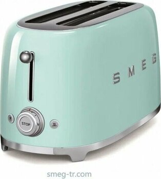 Smeg TSF02PGEU Pastel Yeşil 2 Hazne Ekmek Kızartma Makinesi