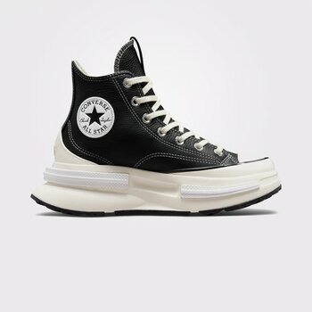 Converse Run Star Legacy Cx Foundational Leather Unisex Siyah Sneaker - 001-Siyah - 36