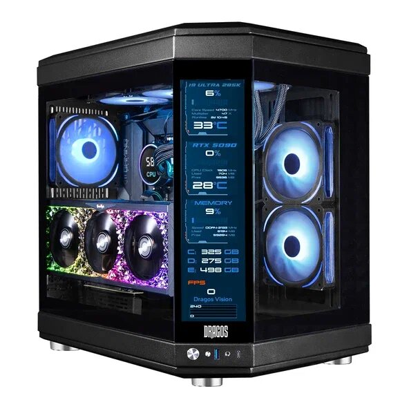 Dragos Evo-6 Intel Core i7-13700K 32GB DDR5 1TB NVMe Nvidia GeForce RTX 4060 8GB Oyun Hazır Sistem
