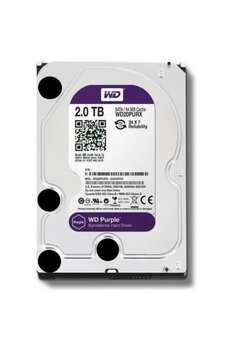 WESTERN DIGITAL Wd Purple 2 Tb Sata3 Hdd Wd20purx Harddisk 7/24 Güvenlik Diski