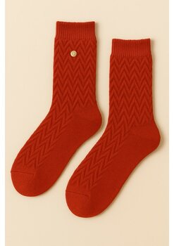 Katia & BonyKadın Zımbalı Yün Soket Çorap Turuncu