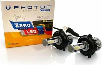 Photon 24 Volt Zero H4 Xtreme Yellow +3 Plus Fansız LED Xenon (Limon Sarısı)