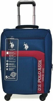 U.S. Polo Assn.  Lacivert Kumaş Büyük Boy Valiz PLVLZ21266AB