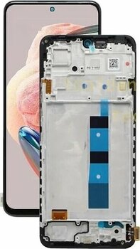 Xiaomi Uyumlu Redmi Note 12 4g Lcd Ekran Dokunmatik Siyah Çıtalı Oled Diğer