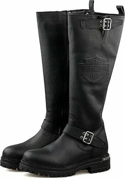 Harley Davidson Trouble Siyah Kadın Çizme