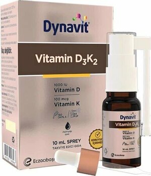 Dynavit Vitamin D3 K2 Sprey 10 ml