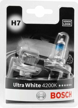 Bosch H7 Ultrawhite Xenon Görünümlü Gün Işığı Renginde Far Ampulü