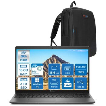Dell Latitude 3540 Intel Core I5 1235U 16GB 2tb SSD 15.6 IPS Fhd Windows 11 Pro Taşınabilir Bilgisayar DN049L354015WP06 + Zetta Çanta - 2 TB - 16 GB