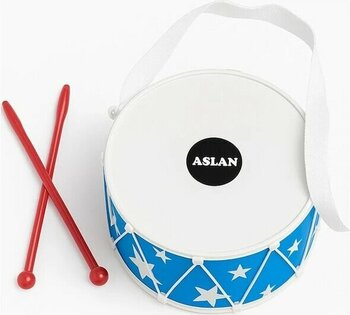 Nostaljik Sevimli Oyuncak Davul Mavi