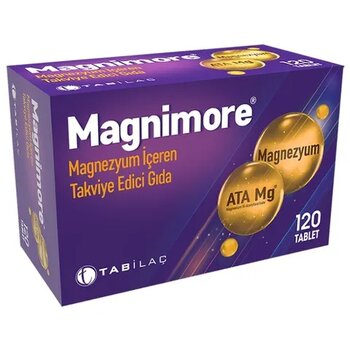 Magnimore Magnezyum 120 Tablet
