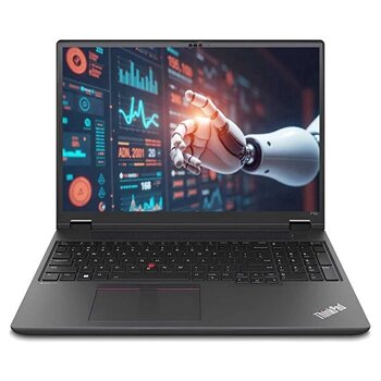 Lenovo ThinkPad P16 21kx003btx02 Ultra7 155h 16" 32 GB RAM 1 TB Ssd-1 TB SSD Rtx1000 Fhd+ W11p Laptop