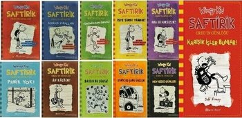 Saftirik Greg'in Günlüğü: Panik Yok! - Saftirik Greg'in Günlüğü: Karışık İşler Bunlar! - 11 Kitap - Jeff Kinney