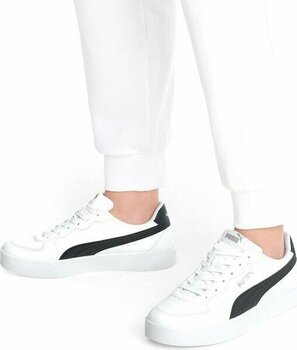 Puma Skye Clean Günlük Spor  Sneaker Casuel Yürüyüş Ayakkabı - Beyaz - Siyah - 37,5