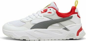 Puma Trinity Ferrari Erkek Spor Ayakkabı Beyaz 30857702 43 - Beyaz