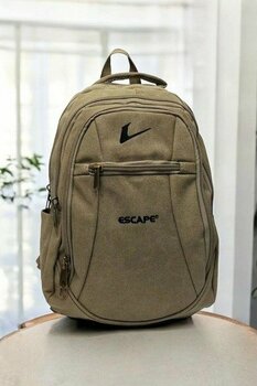 Çöl Kanvas Kumaş 15,6 Inç Laptop -Okul Sırt Çantası