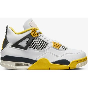 Air Jordan 4 Retro Basketbol Ayakkabısı - Beyaz - 42,5