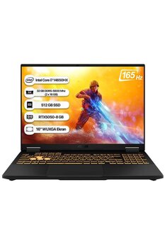 ASUS Tuf Gaming F16 FX608JHR-RV055 Intel Core i7 14650HX 32GB 512GB SSD RTX5050-8GB 115W Freedos 16\