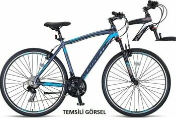 Ümit 28J Ümit Magnetıc V Siyah Beyaz Şehir Bisikleti