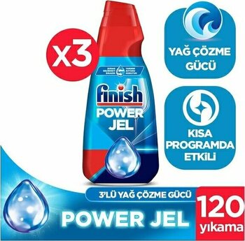 Finish Bulaşık Makinesi Deterjanı Jel 1 L X 3