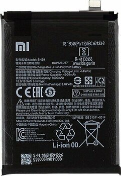 Xiaomi Redmi Note 10 10S BN59 Batarya Pil 5000mAh