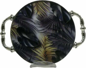 Çiftçiler 154641 Yuvarlak Cam Tepsi 20 Cm Adet