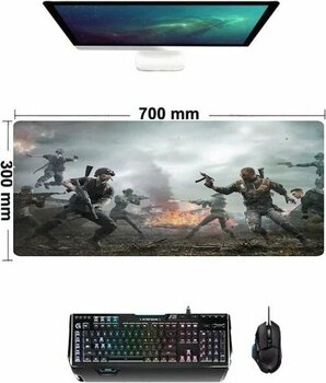 Concord Mp-702 Desenli Oyuncu Mouse Pad 30-70-0.3 Cm