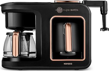 Karaca Hatır Plus Barista 6 in 1 Black Copper Filtre Kahve Makinesi
