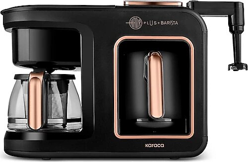 Karaca Hatır Plus Barista 6 in 1 Black Copper Filtre Kahve Makinesi