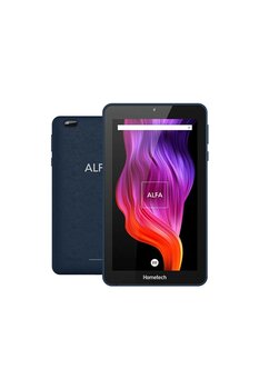 Hometech Alfa 7LM 4 Çekirdek 7 inç IPS Ekran Bluetooth WiFi Webcam Safir Mavi Android Tablet