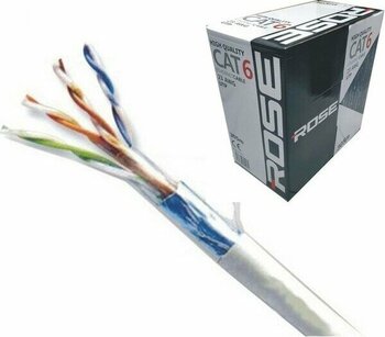 Ata Elektronik Cat6 Kablo - 23 Awg Cat 6 Ethernet Internet Kablosu 305 mt