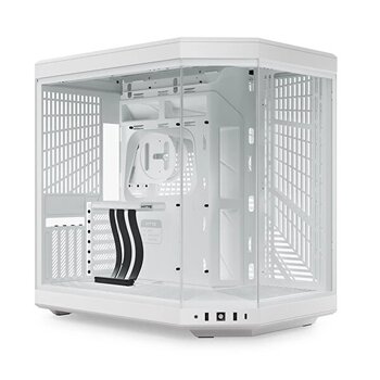 Hyte Y70 Snow White Temperli Cam USB 3.2 E-atx Dual Chamber Mid Tower Gaming Kasa (cs-hyte-y70-ww)