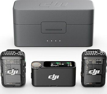DJI Mic 2 Wireless 2 Kişilik Kompakt Mikrofon Kiti
