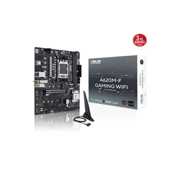Asus A620M-F Gaming 2xDDR5 2xM.2 HDMI Wi-Fi 6E Bluetooth v5.3 AM5 Soket Gaming Anakart