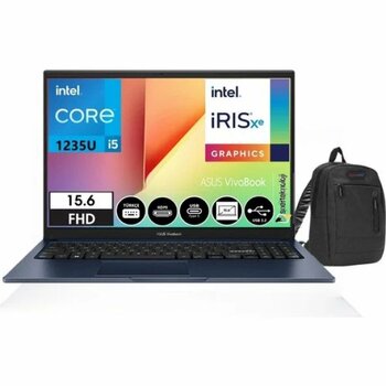 Asus Vivobook X1502za 15 Intel Core I5 1235U 12.Nesil 8Gb 256Gb Ssd W11 Home 15.6 Fhd Bilgisayar + Çanta Hediyeli