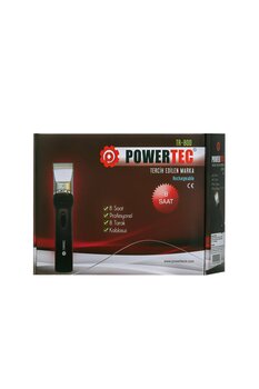 POWERTEC TR-800 Profesyonel Şarjlı Çift Bataryalı Saç Sakal Tıraş Makinesi