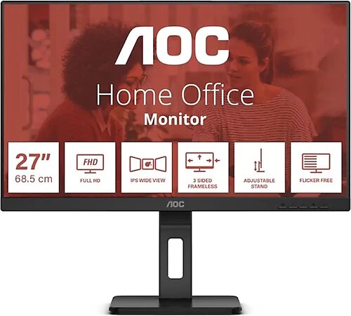 AOC 27E3QAF 27 inç 1920 x 1080 Full HD Monitör