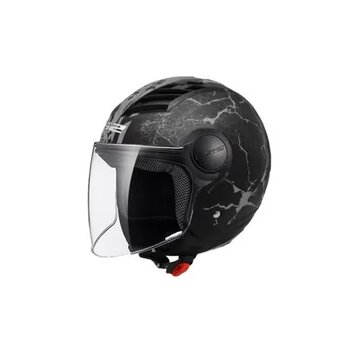 LS2 Airflow Siyah Kask Camı